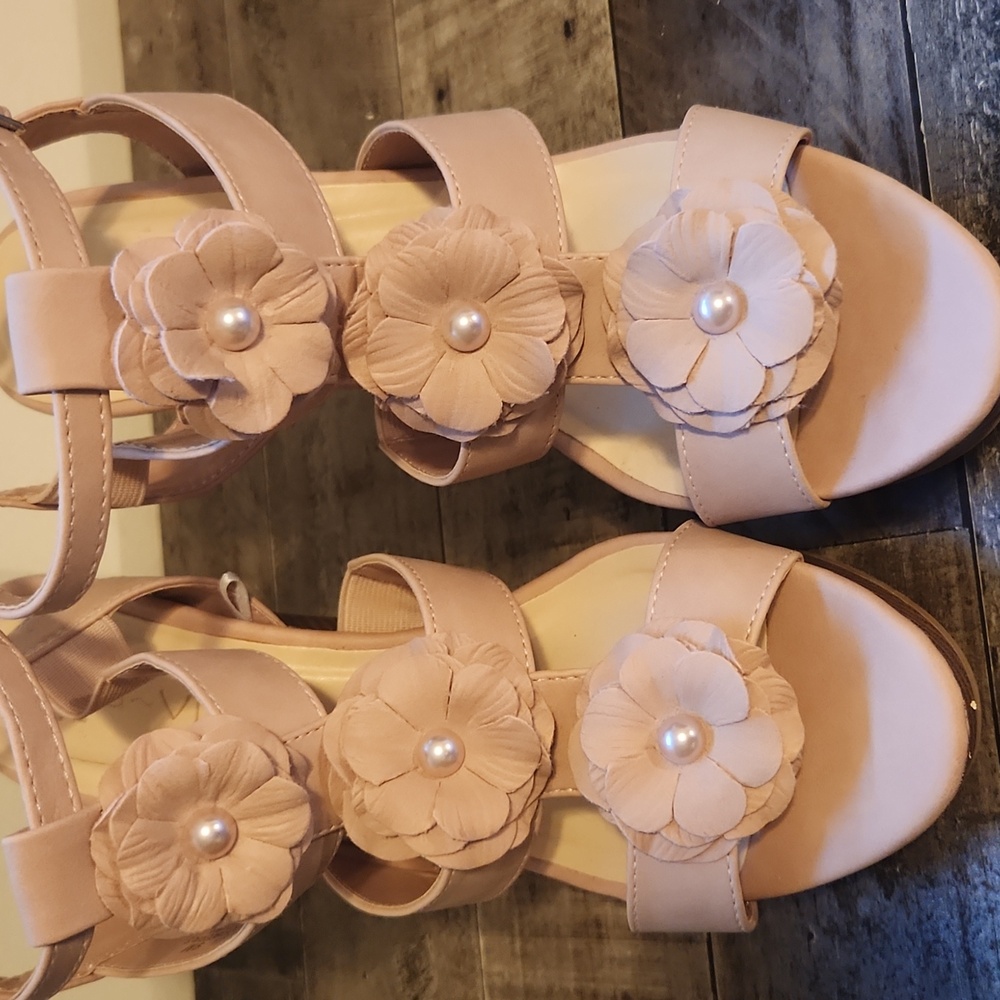 Blush Pink Wedges - Picture 4 of 6